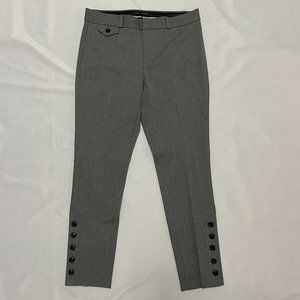 Banana Republic Gray Sloan Button Trousers – Size 4